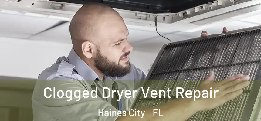  Clogged Dryer Vent Repair Haines City - FL