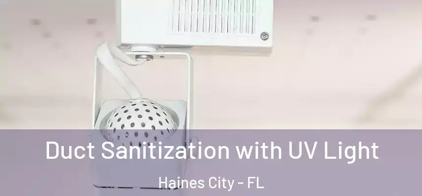  Duct Sanitization with UV Light Haines City - FL