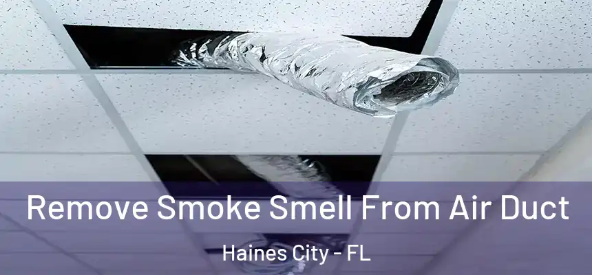  Remove Smoke Smell From Air Duct Haines City - FL